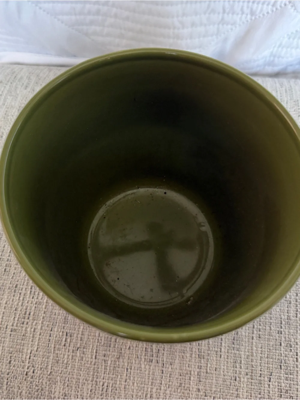 Green Ceramic Planter Pot